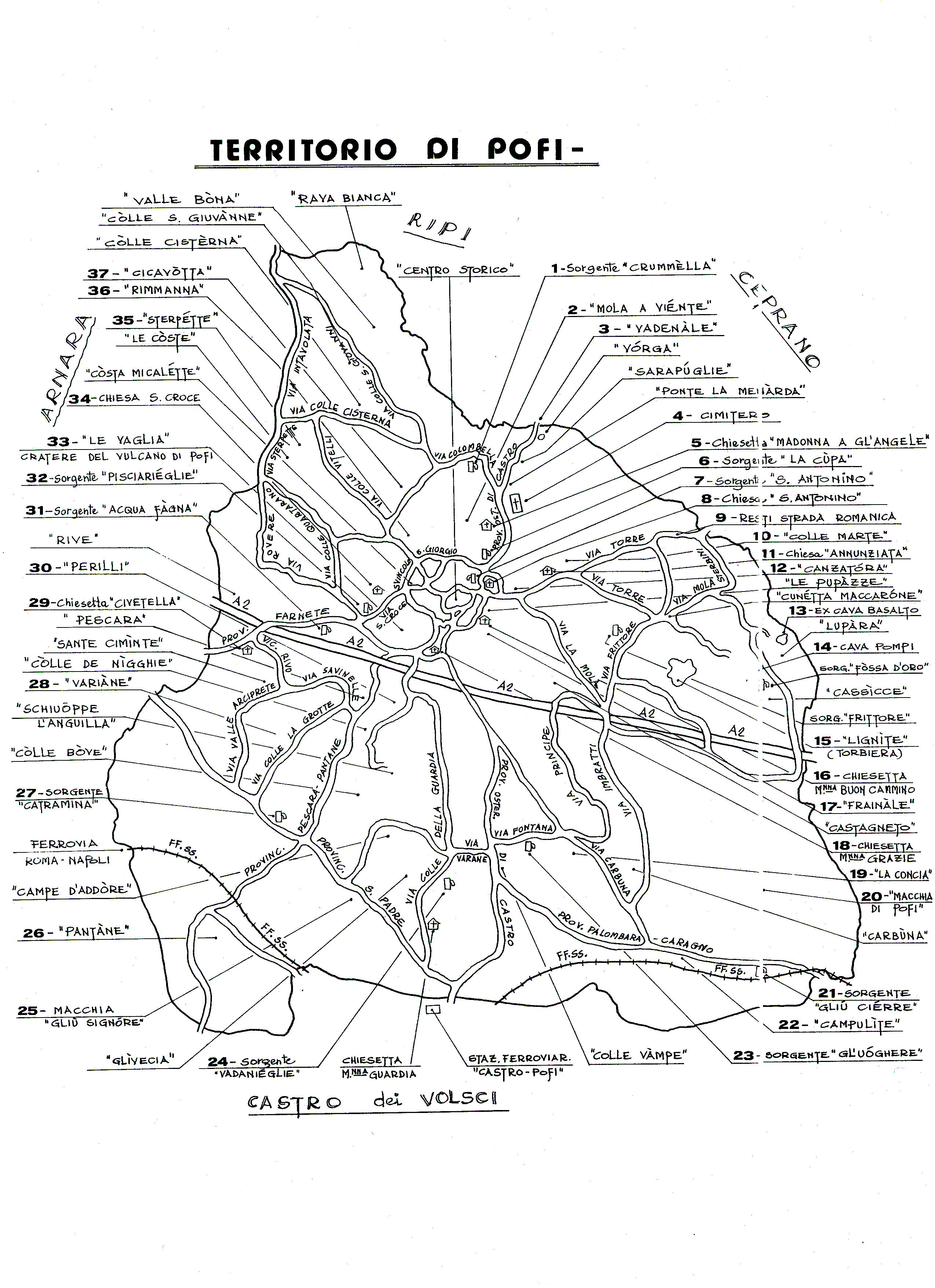 Territorio Di Pofi