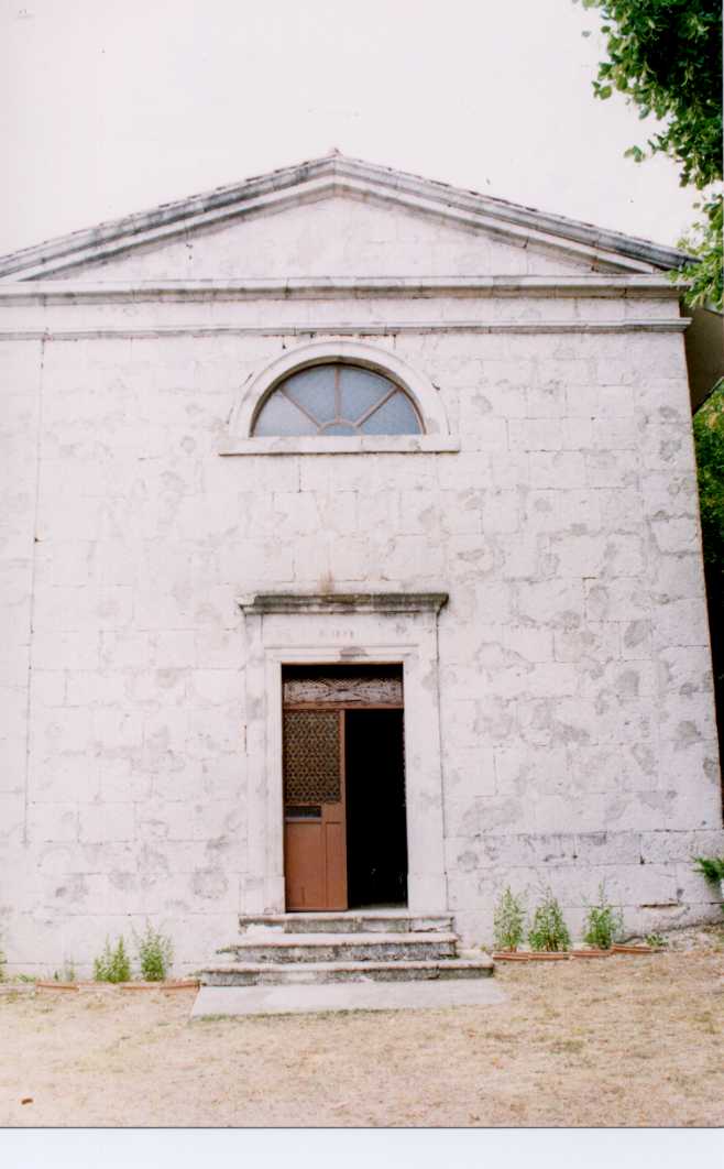 Prospetto  A Ingresso Chiesa