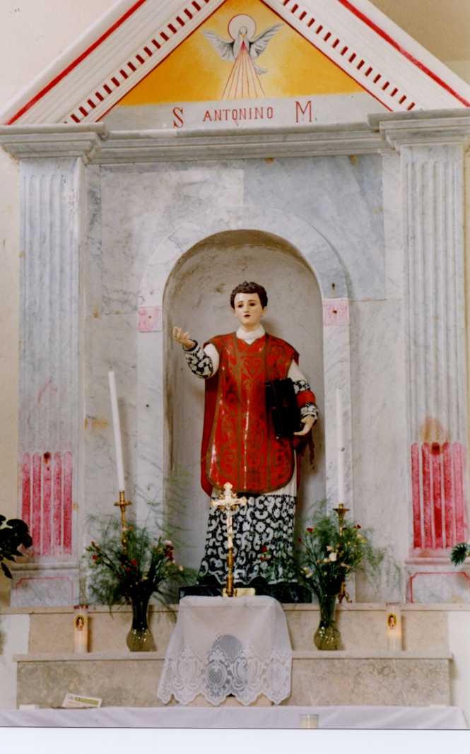 Statua S.antonino M Interno Chiesa 2001