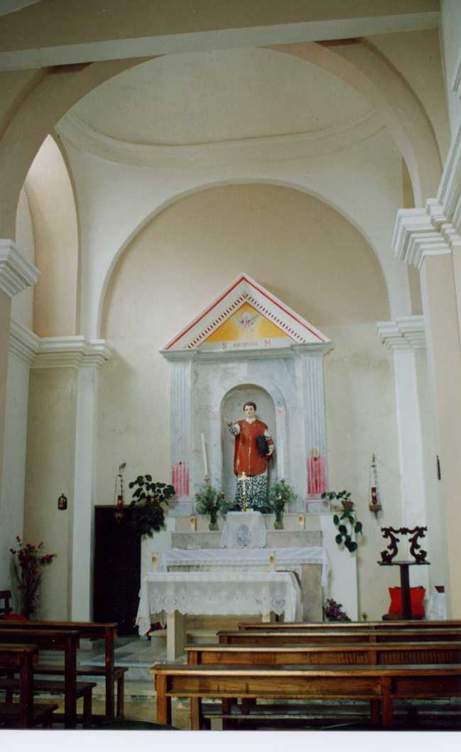 Statua S.antonino M Interno Chiesa A 2001